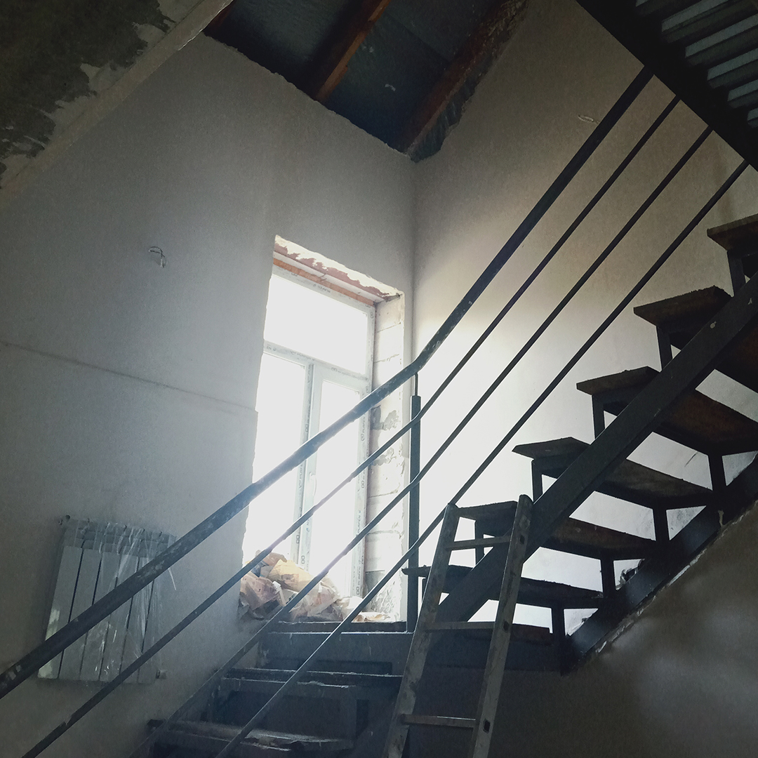 Черновая отделка в 2-ух этажном доме в с. Соловцовка  Пензенского района