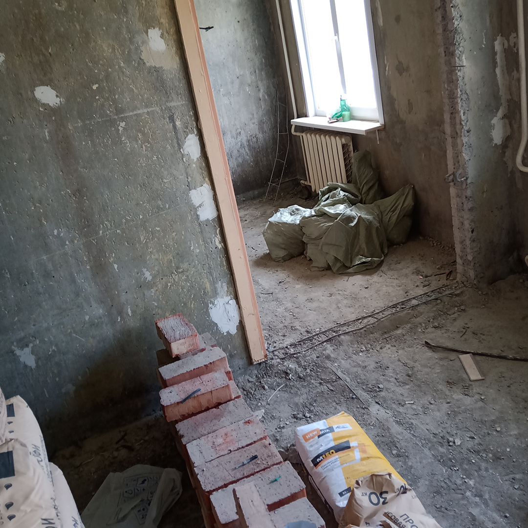 Демонтажные работы в квартире на Калинина, 84
